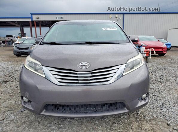 5TDYZ3DC2HS821771 2017 TOYOTA SIENNA Серый Вид спереди