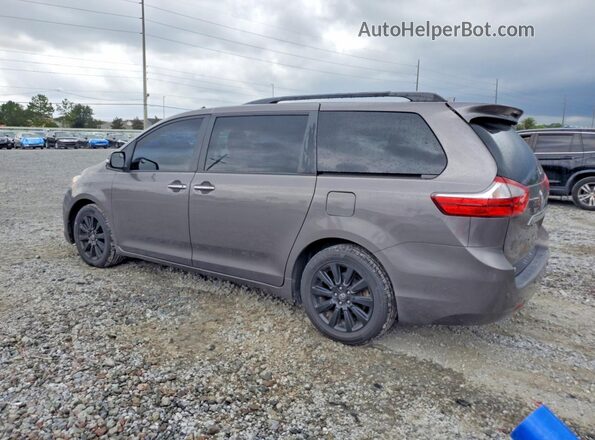 5TDYZ3DC2HS821771 2017 TOYOTA SIENNA Серый Задняя левая четверть