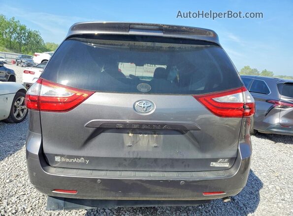 5TDYZ3DC2HS881386 2017 TOYOTA SIENNA Charcoal Vista trasera