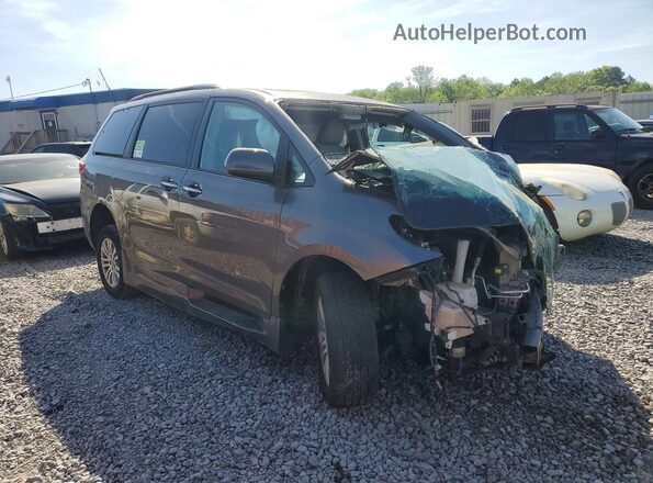 5TDYZ3DC2HS881386 2017 TOYOTA SIENNA Charcoal Delantero derecho