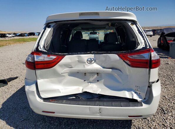 5TDYZ3DC2HS889388 2017 TOYOTA SIENNA Белый Вид сзади