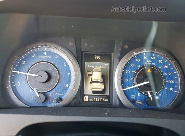 5TDYZ3DC2HS889388 2017 TOYOTA SIENNA Белый Вид щитка приборов