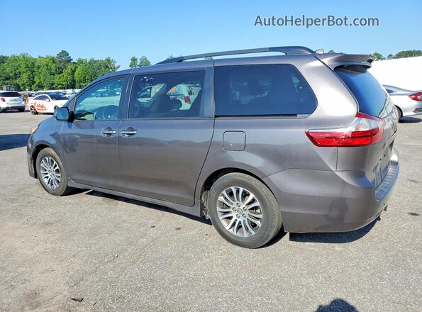 5TDYZ3DC2JS960353 2018 TOYOTA SIENNA Gray Tył lewy
