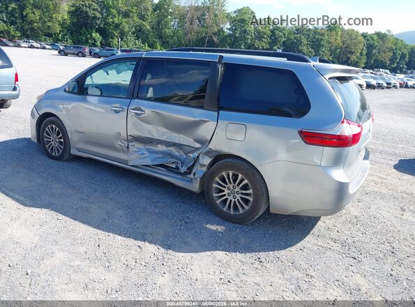 5TDYZ3DC2KS013556 2019 TOYOTA SIENNA Серебряный Задняя левая четверть