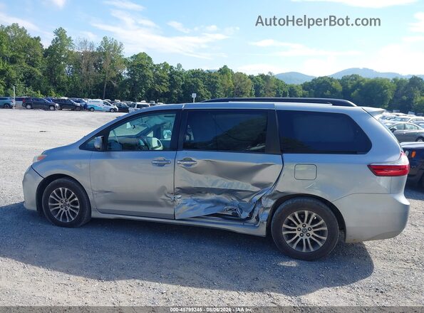 5TDYZ3DC2KS013556 2019 TOYOTA SIENNA Серебряный Вид спереди
