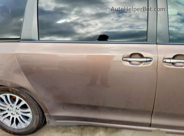5TDYZ3DC2KS976750 2019 TOYOTA SIENNA Tan Вид задньої частини салону