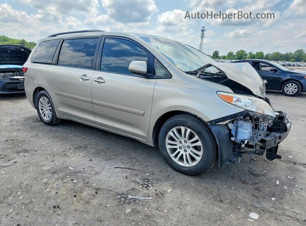 5TDYZ3DC3HS858313 2017 TOYOTA SIENNA Gold წინა მარჯვენა