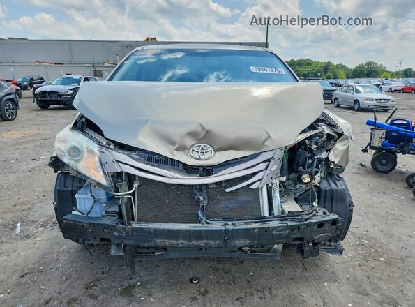 5TDYZ3DC3HS858313 2017 TOYOTA SIENNA Gold წინა ხედი