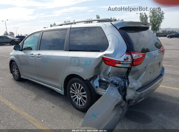 5TDYZ3DC3JS932612 2018 TOYOTA SIENNA Gray Задня ліва чверть