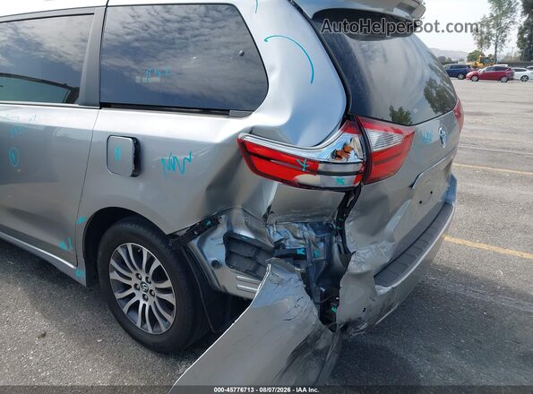 5TDYZ3DC3JS932612 2018 TOYOTA SIENNA Gray Вид спереду