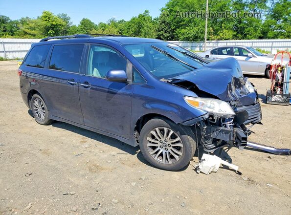 5TDYZ3DC3KS016501 2019 TOYOTA SIENNA Blue Delantero derecho