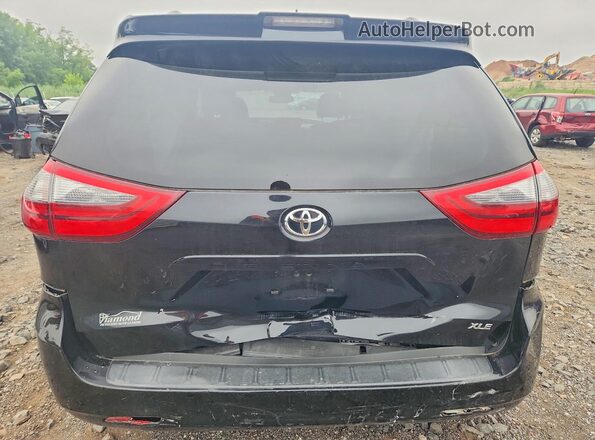 5TDYZ3DC3LS044123 2020 TOYOTA SIENNA Black უკანა ხედი