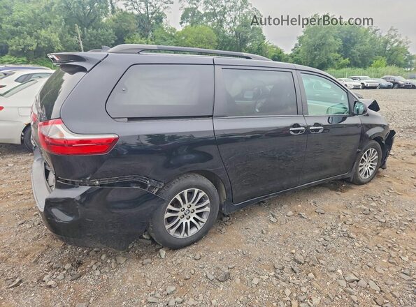 5TDYZ3DC3LS044123 2020 TOYOTA SIENNA Black უკანა მარჯვენა