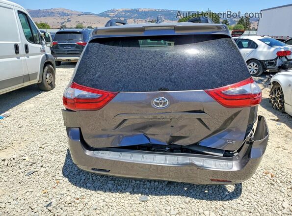 5TDYZ3DC3LS069961 2020 TOYOTA SIENNA Угольный Вид сзади