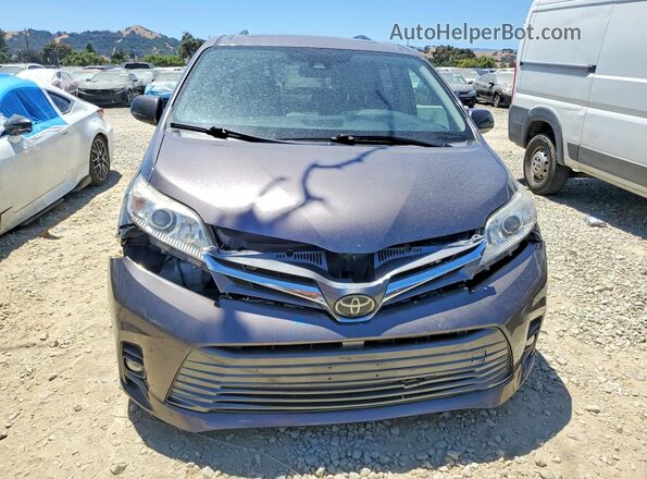 5TDYZ3DC3LS069961 2020 TOYOTA SIENNA Угольный Вид спереди