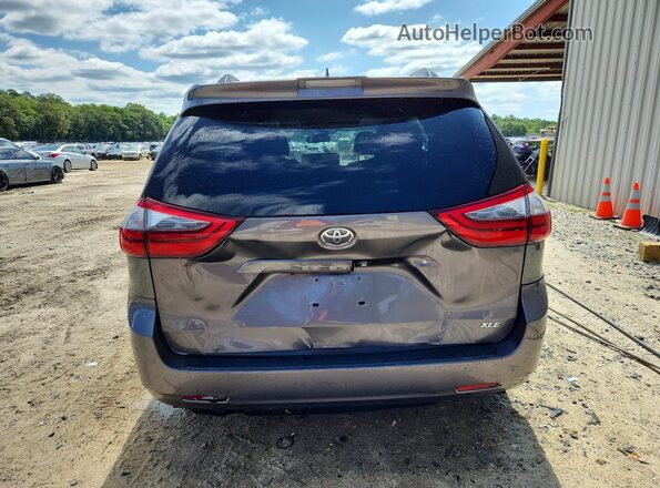 5TDYZ3DC3LS086999 2020 TOYOTA SIENNA Gray Widok z tyłu