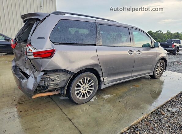 5TDYZ3DC4JS958877 2018 TOYOTA SIENNA Gray Trasero derecho