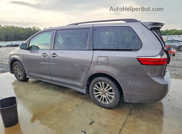 5TDYZ3DC4JS958877 2018 TOYOTA SIENNA Gray Trasero izquierdo