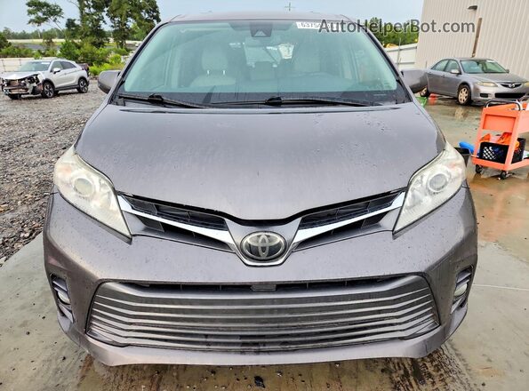 5TDYZ3DC4JS958877 2018 TOYOTA SIENNA Gray Vista frontal