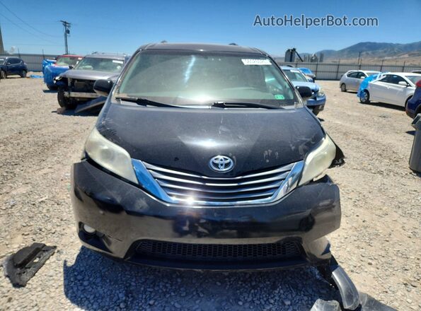 5TDYZ3DC5HS768192 2017 TOYOTA SIENNA Black Widok z przodu