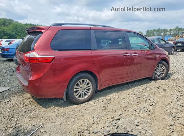 5TDYZ3DC5HS768869 2017 TOYOTA SIENNA Burgundy Հետևի աջ