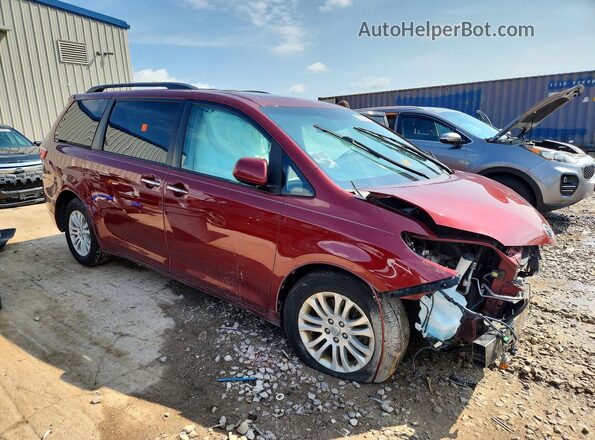 5TDYZ3DC5HS808464 2017 TOYOTA SIENNA Red წინა ხედი