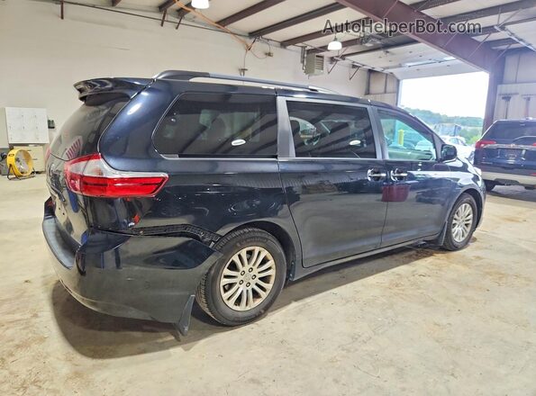 5TDYZ3DC5HS853467 2017 TOYOTA SIENNA Black Rear right