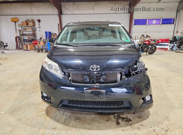 5TDYZ3DC5HS853467 2017 TOYOTA SIENNA Black Front view