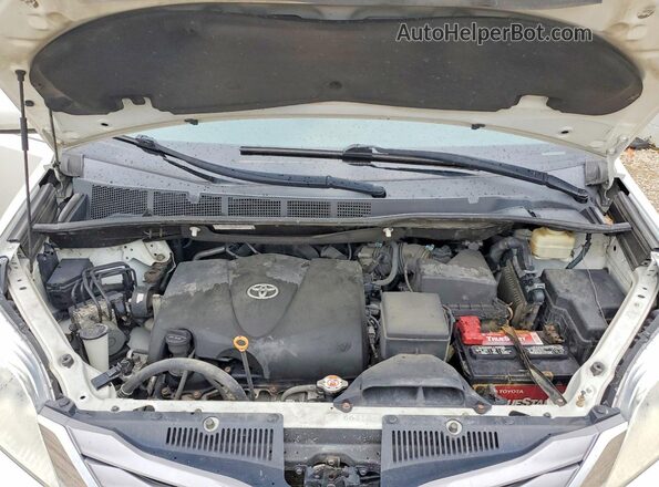 5TDYZ3DC5HS860516 2017 TOYOTA SIENNA Белый Вид подкапотного пространства