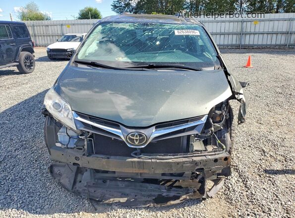 5TDYZ3DC5JS908196 2018 TOYOTA SIENNA Серый Вид спереди