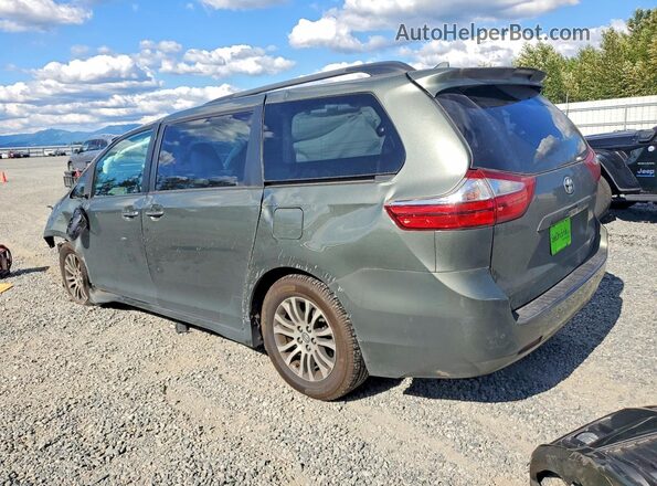 5TDYZ3DC5JS908196 2018 TOYOTA SIENNA Серый Задняя левая четверть