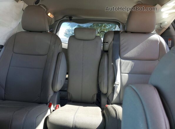 5TDYZ3DC5JS908196 2018 TOYOTA SIENNA Серый Вид задних сидений