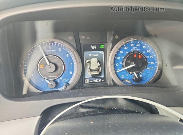 5TDYZ3DC5JS929968 2018 TOYOTA SIENNA Gray Widok zestawu wskaźników