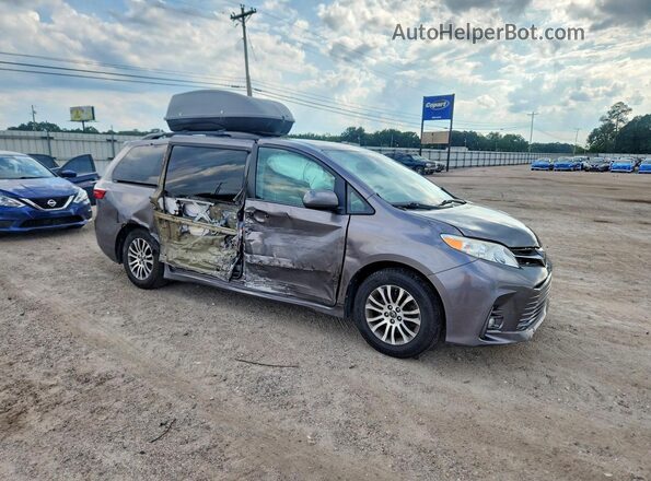 5TDYZ3DC5JS929968 2018 TOYOTA SIENNA Gray Przód prawy