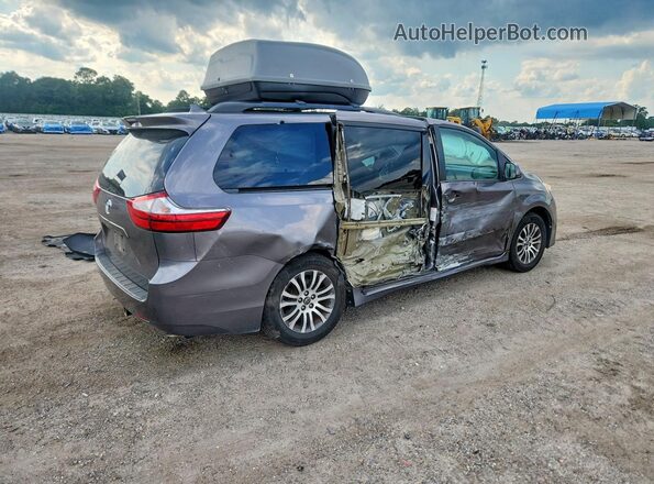 5TDYZ3DC5JS929968 2018 TOYOTA SIENNA Gray Tył prawy