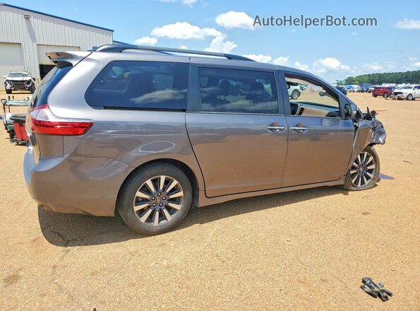 5TDYZ3DC5JS931106 2018 TOYOTA SIENNA Угольный Задняя правая четверть