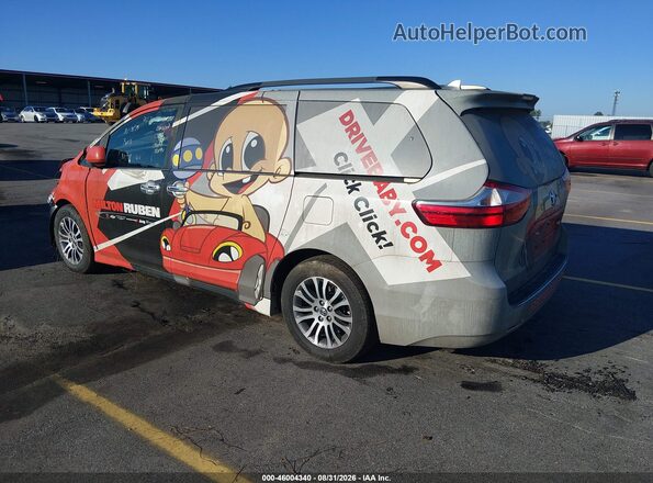 5TDYZ3DC5KS987726 2019 TOYOTA SIENNA Оранжевый Задняя левая четверть