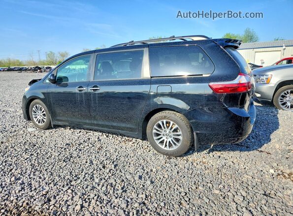 5TDYZ3DC5LS075700 2020 TOYOTA SIENNA Black უკანა მარცხენა