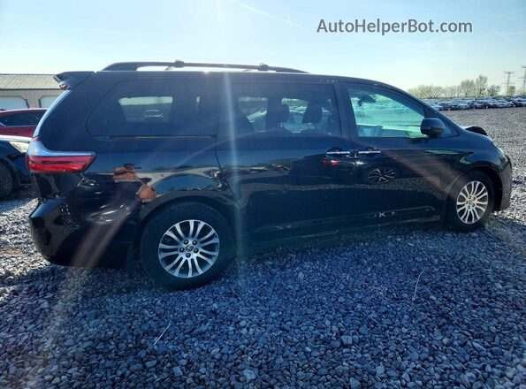 5TDYZ3DC5LS075700 2020 TOYOTA SIENNA Black უკანა მარჯვენა