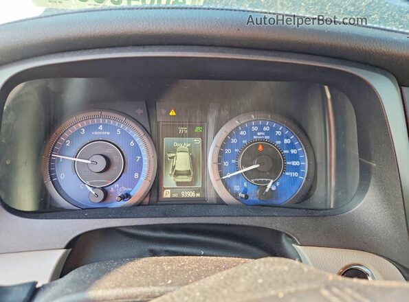 5TDYZ3DC5LS075700 2020 TOYOTA SIENNA Black ხელსაწყოთა პანელის ხედი
