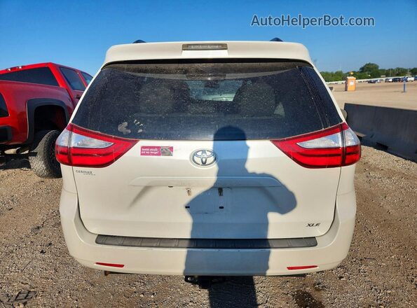 5TDYZ3DC6HS826522 2017 TOYOTA SIENNA White უკანა ხედი
