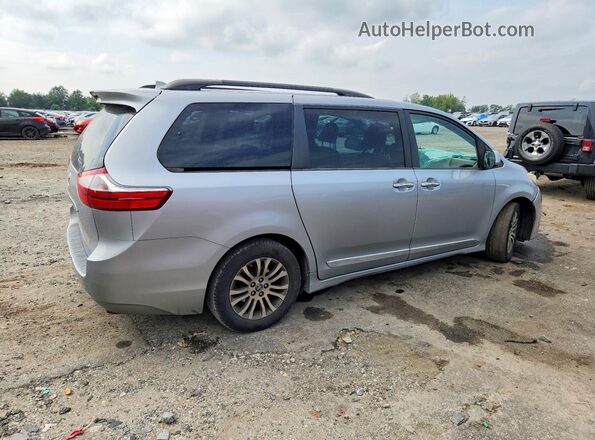 5TDYZ3DC7JS928479 2018 TOYOTA SIENNA Silver Задня права чверть