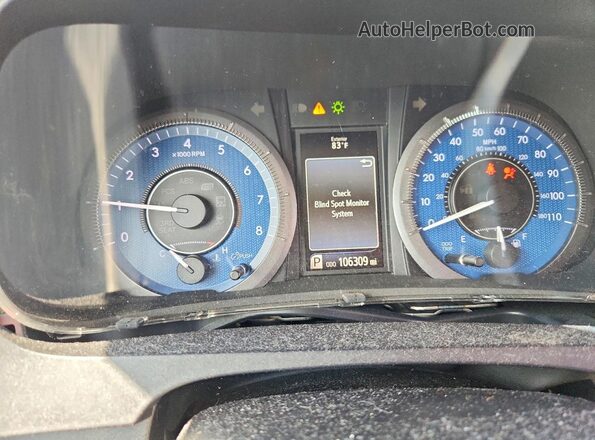 5TDYZ3DC8HS827610 2017 TOYOTA SIENNA Blue Vista del cuadro de instrumentos