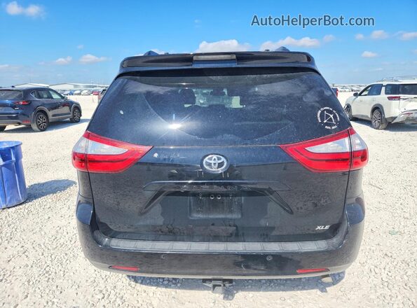 5TDYZ3DC8HS845685 2017 TOYOTA SIENNA Black უკანა ხედი