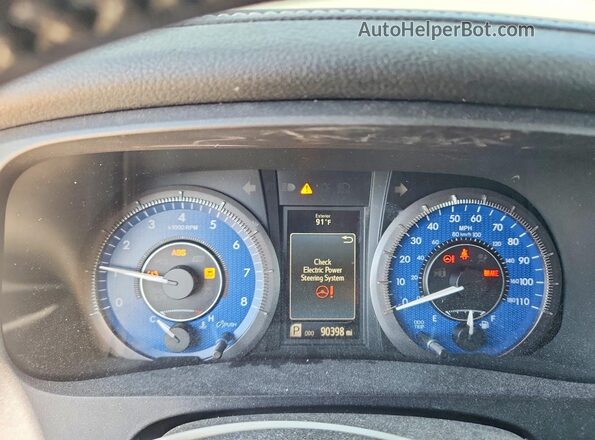 5TDYZ3DC8HS845685 2017 TOYOTA SIENNA Black ხელსაწყოთა პანელის ხედი