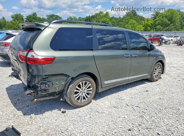 5TDYZ3DC8JS928992 2018 TOYOTA SIENNA Green Հետևի աջ