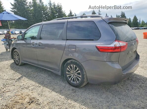 5TDYZ3DC8JS933478 2018 TOYOTA SIENNA Gray Tył lewy