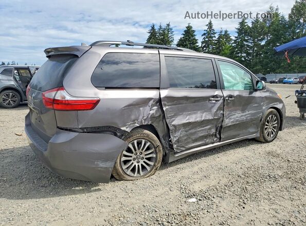 5TDYZ3DC8JS933478 2018 TOYOTA SIENNA Gray Tył prawy