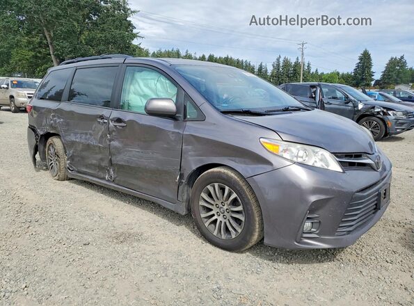 5TDYZ3DC8JS933478 2018 TOYOTA SIENNA Gray Przód prawy