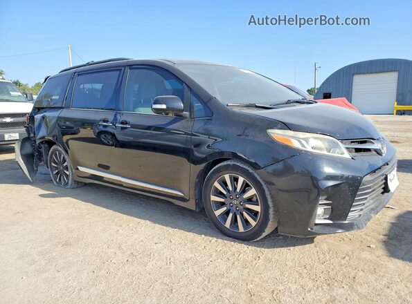 5TDYZ3DC8JS964567 2018 TOYOTA SIENNA Black წინა მარჯვენა